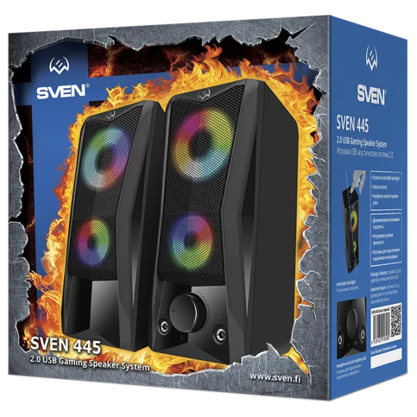 Sistem audio Sven 445 6 W/ Black photo 7