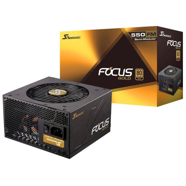 Sursă de alimentare Seasonic Focus 550 Gold SSR-550FM 80+ Gold/ 550 W photo 5