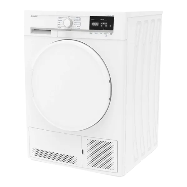 Сушильная машина SHARP KDGCB8S7PW9EE 8 кг/ Белый photo 2