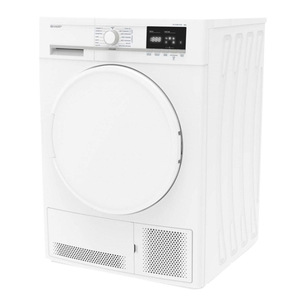 Сушильная машина SHARP KDGCB8S7PW9EE 8 кг/ Белый photo 2