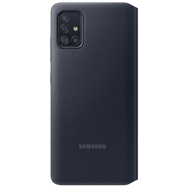 Чехол для смартфона Samsung Galaxy A51 Samsung/ Flip Wallet/ PP/ Черный photo 2