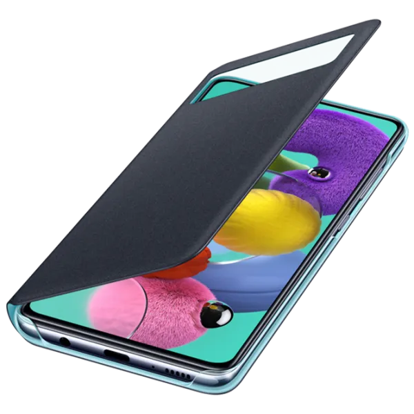 Чехол для смартфона Samsung Galaxy A51 Samsung/ Flip Wallet/ PP/ Черный photo 3