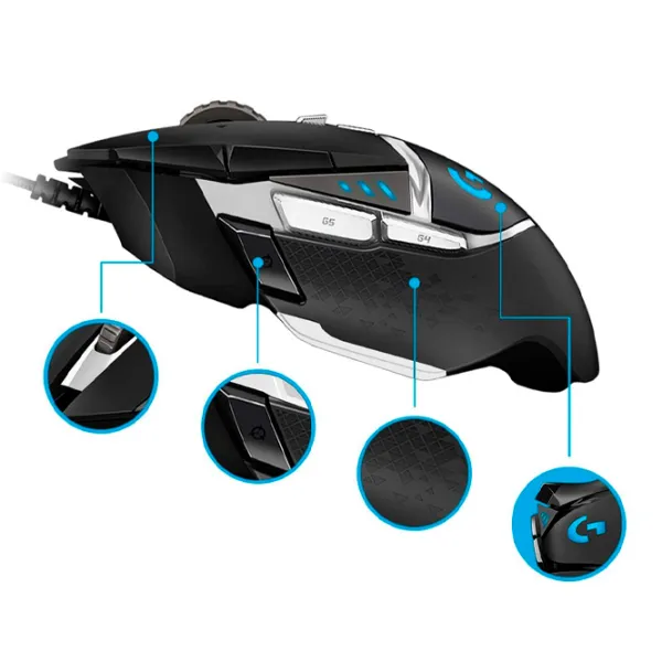 Мышь Logitech G502 SE Hero USB/ Черный photo 5 Мышь Logitech G502 SE Hero USB/ Черный photo 5
