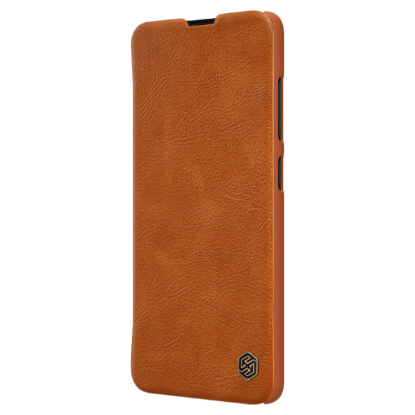 Husă pentru smartphone Samsung Galaxy A51 Nillkin/ Flip Cover/ Piele/ Brown photo 3