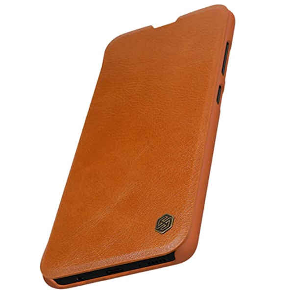 Husă pentru smartphone Samsung Galaxy A51 Nillkin/ Flip Cover/ Piele/ Brown photo 4