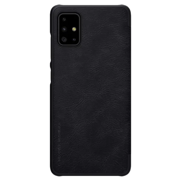 Husă pentru smartphone Samsung Galaxy A51 Nillkin/ Flip Cover/ Piele/ Black photo 2