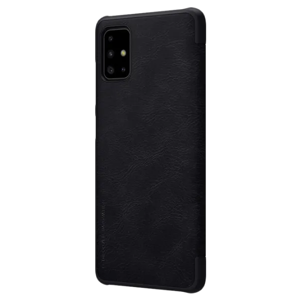Husă pentru smartphone Samsung Galaxy A51 Nillkin/ Flip Cover/ Piele/ Black photo 3