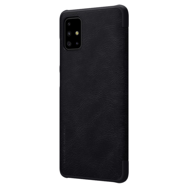 Husă pentru smartphone Samsung Galaxy A51 Nillkin/ Flip Cover/ Piele/ Black photo 3