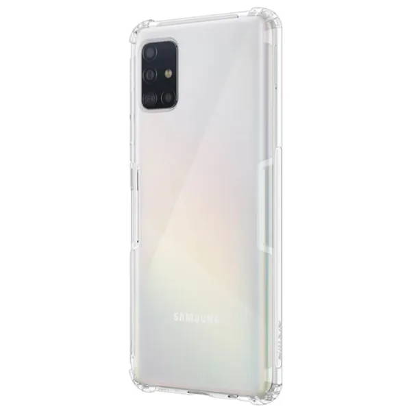 Husă pentru smartphone Samsung Galaxy A51 Nillkin/ Back/ TPU/ White Transparent photo 2