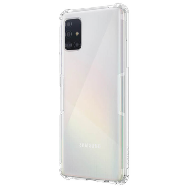 Husă pentru smartphone Samsung Galaxy A51 Nillkin/ Back/ TPU/ White Transparent photo 2