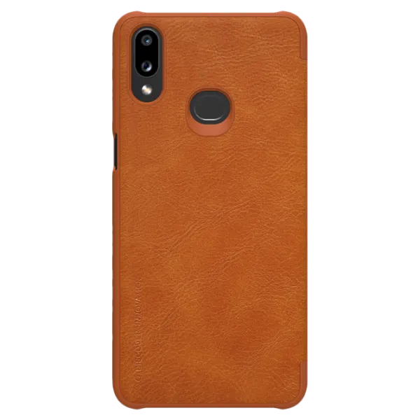 Husă pentru smartphone Samsung Galaxy A10s Nillkin/ Flip Cover/ Piele/ Brown photo 3