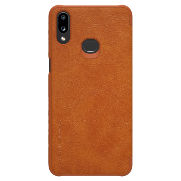 Husă pentru smartphone Samsung Galaxy A10s Nillkin/ Flip Cover/ Piele/ Brown photo 3
