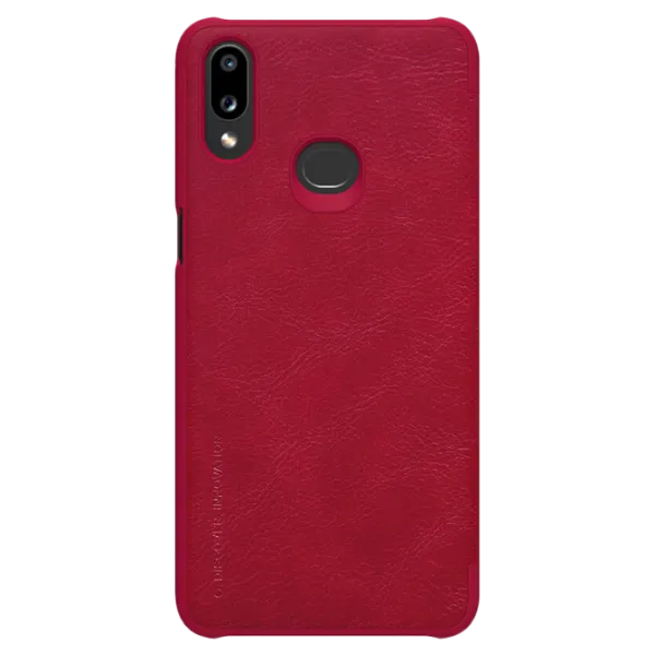 Husă pentru smartphone Samsung Galaxy A10s Nillkin/ Flip Cover/ Piele/ Red photo 2