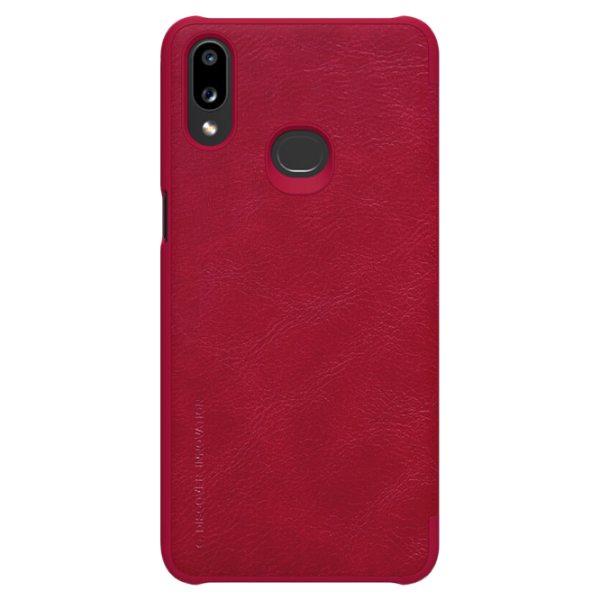 Husă pentru smartphone Samsung Galaxy A10s Nillkin/ Flip Cover/ Piele/ Red photo 2