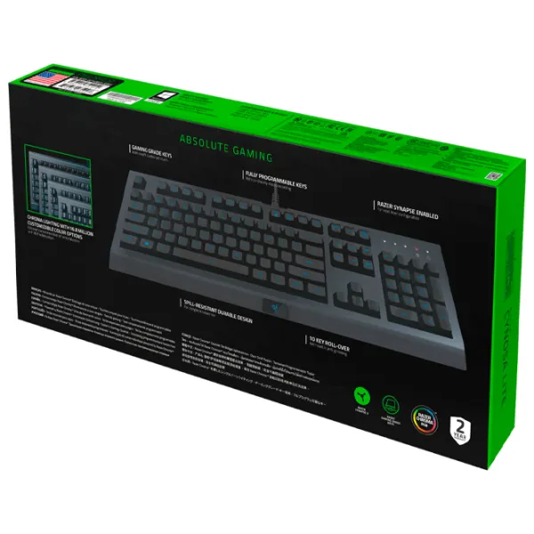 Tastatură Razer Cynosa Lite Cu fir/ Black photo 6