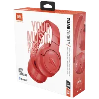 Наушники JBL T750BTNC Коралловый Красный Беспроводные/ Персональный photo 4