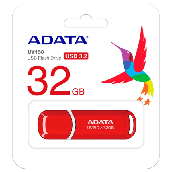 ADATA UV150 32 ГБ Красный photo 4