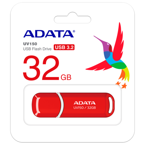 ADATA UV150 32 ГБ Красный photo 4