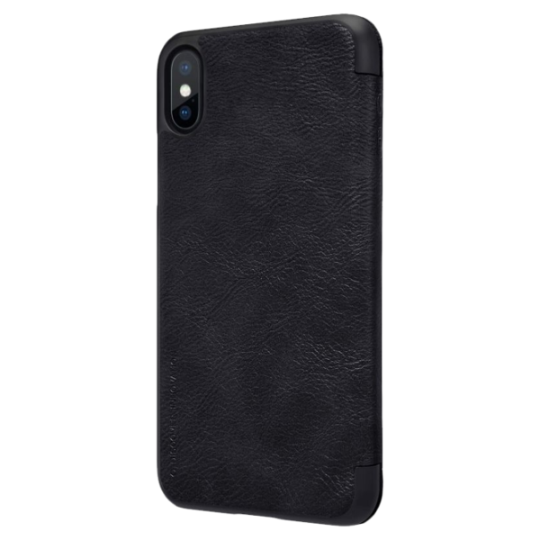 Чехол для смартфона Apple iPhone XS Nillkin/ Flip Cover/ Кожа/ Черный photo 2