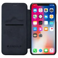Чехол для смартфона Apple iPhone XS Nillkin/ Flip Cover/ Кожа/ Черный photo 4