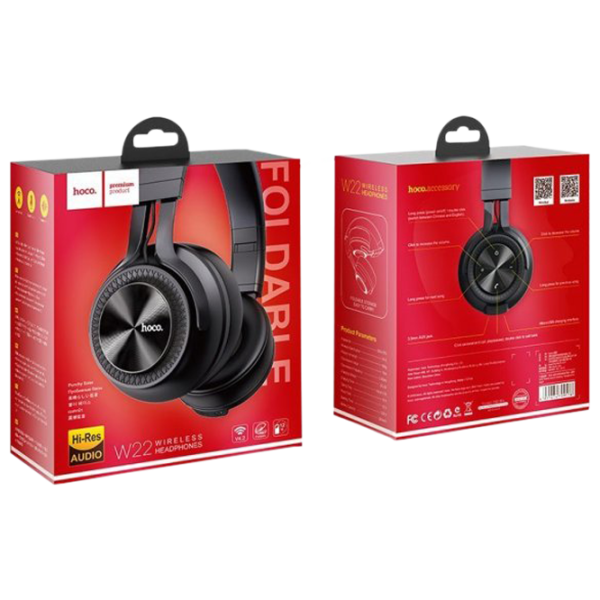 Наушники Hoco W22 Talent sound Черный Беспроводные/ Персональный photo 3 Наушники Hoco W22 Talent sound Черный Беспроводные/ Персональный photo 3
