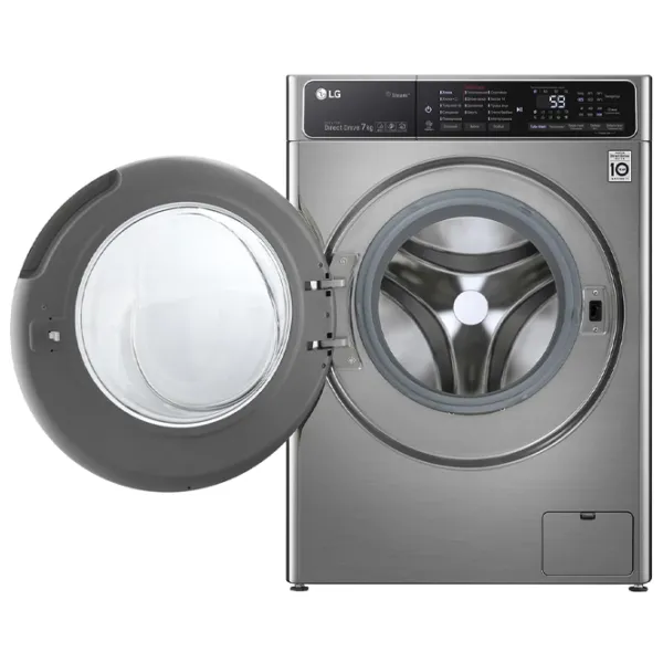Стиральная машина LG F2T9HS9S Direct Drive/AI DD/Steam/7 кг/Серебряный photo 6 Стиральная машина LG F2T9HS9S Direct Drive/AI DD/Steam/7 кг/Серебряный photo 6