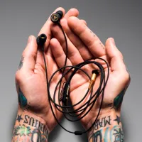 Căști Marshall Mode EQ Gold Black Cu fir/ Personal photo 4