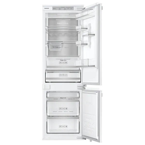 Frigider încorporabil Samsung BRB260187WW/UA cu congelator jos 263 l / 177.5 cm / White photo 4
