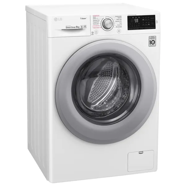 Mașină de spălat LG F4M5VS4W Direct Drive/Steam/6 Motion DD/9 kg/White photo 2 Mașină de spălat LG F4M5VS4W Direct Drive/Steam/6 Motion DD/9 kg/White photo 2