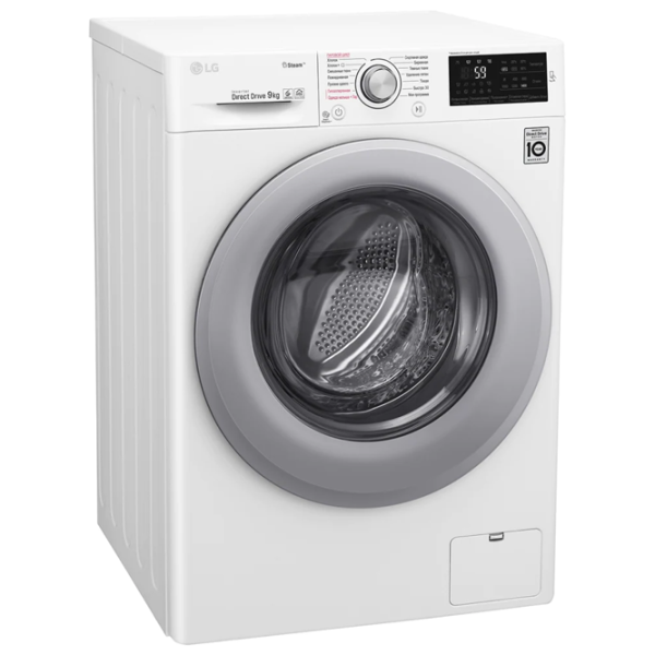Mașină de spălat LG F4M5VS4W Direct Drive/Steam/6 Motion DD/9 kg/White photo 2 Mașină de spălat LG F4M5VS4W Direct Drive/Steam/6 Motion DD/9 kg/White photo 2