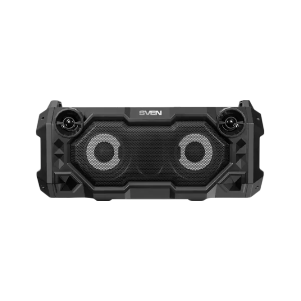 Портативная колонка Sven PS-500 2 x 18 Вт/ Черный photo 2 Портативная колонка Sven PS-500 2 x 18 Вт/ Черный photo 2