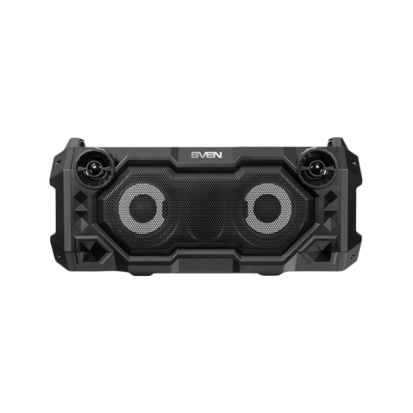 Портативная колонка Sven PS-500 2 x 18 Вт/ Черный photo 2 Портативная колонка Sven PS-500 2 x 18 Вт/ Черный photo 2