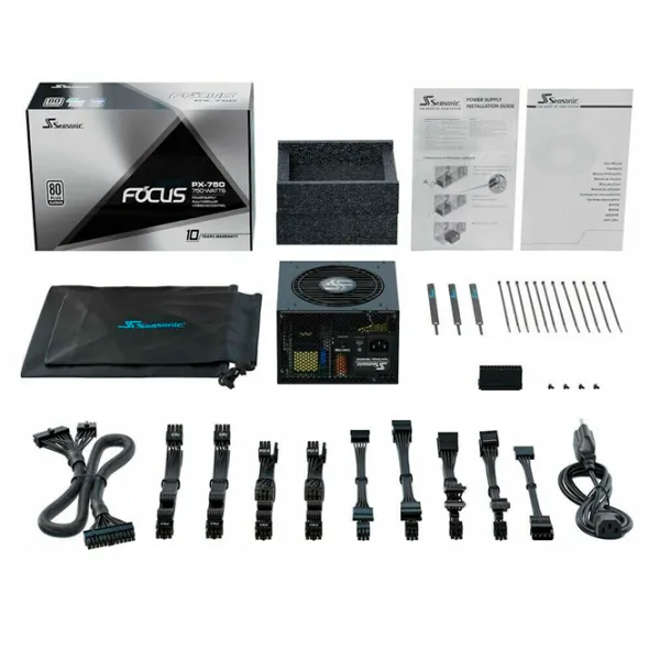 Блок питания Seasonic Focus PX-750 80+ Platinum/ 750 Вт photo 5