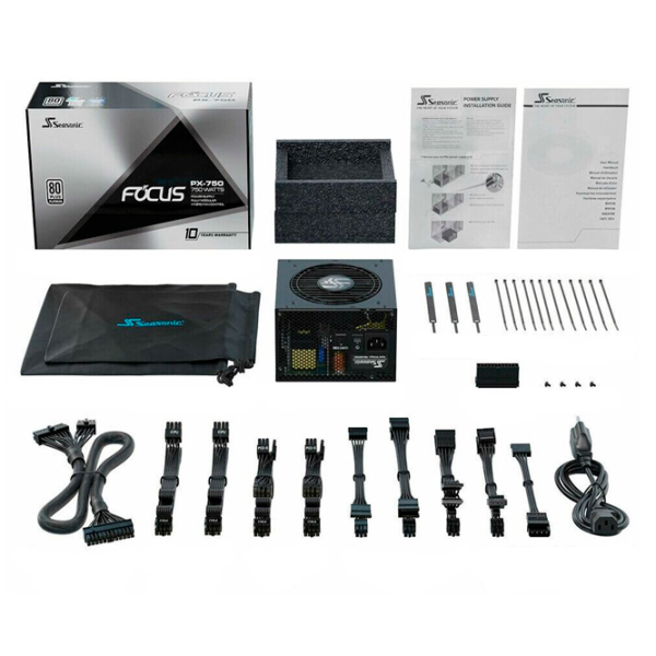 Блок питания Seasonic Focus PX-750 80+ Platinum/ 750 Вт photo 5