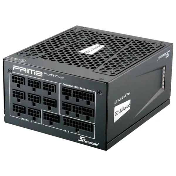 Sursă de alimentare Seasonic Prime 1300 Platinum 80+ Platinum/ 1300 W photo 2 Sursă de alimentare Seasonic Prime 1300 Platinum 80+ Platinum/ 1300 W photo 2