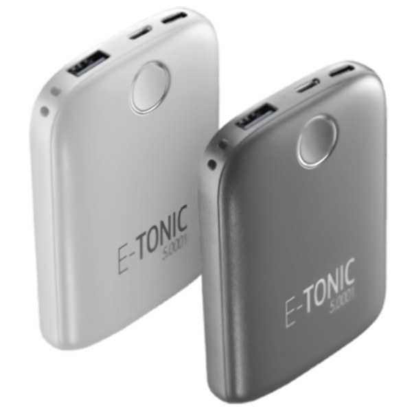 Power Bank Cellularline E-Tonic 5000 mAh/ White photo 4 Power Bank Cellularline E-Tonic 5000 mAh/ White photo 4