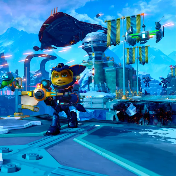 Sony Playstation 4 Slim + Ratchet & Clank + Crash Team Racing Nitro-Fueled  / Black photo 12