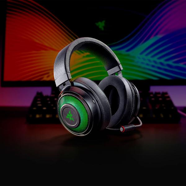 Căști Razer Kraken Ultimate Black Cu fir/ Gaming photo 7