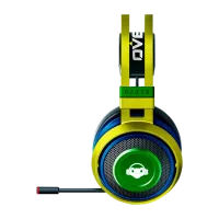 Căști Razer Nari Ultimate Overwatch Lucio Yellow Fără fir/ Gaming photo 3