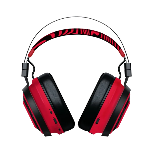 Căști Razer Nari Ultimate PewDiePie Red Fără fir/ Gaming photo 2 Căști Razer Nari Ultimate PewDiePie Red Fără fir/ Gaming photo 2