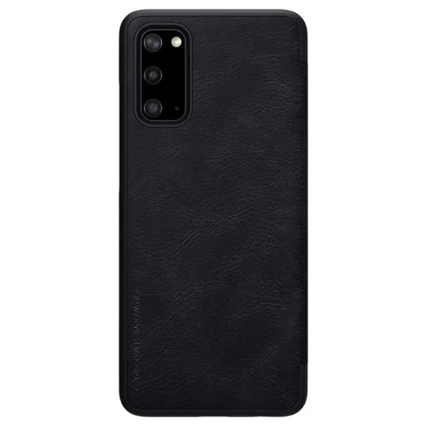 Husă pentru smartphone Samsung Galaxy S20+ Nillkin/ Flip Cover/ Piele/ Black photo 2