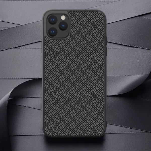 Чехол для смартфона Apple iPhone 11 Pro Nillkin/ Back/ PC/ Plaid Черный photo 5