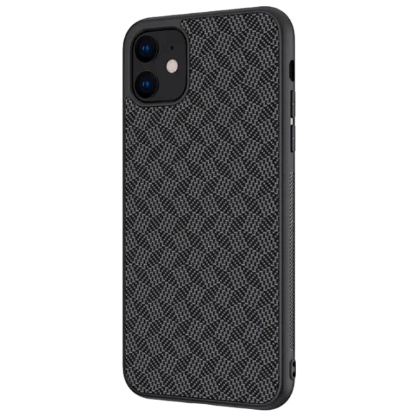 Husă pentru smartphone Apple iPhone 11 Nillkin/ Back/ PC/ Plaid Black photo 2