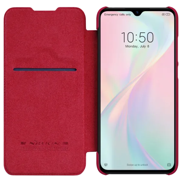 Husa Xiaomi Mi 9 Lite Nillkin Flip Cover/ Leather/ Red photo 3