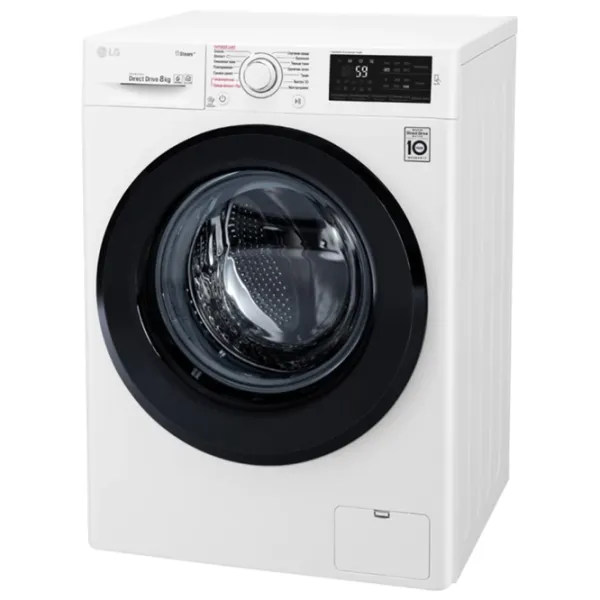 Стиральная машина LG F4M5TS6W Direct Drive/Steam/6 Motion DD/8 кг/Белый photo 3 Стиральная машина LG F4M5TS6W Direct Drive/Steam/6 Motion DD/8 кг/Белый photo 3