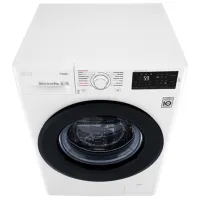 Mașină de spălat LG F4M5TS6W Direct Drive/Steam/6 Motion DD/8 kg/White photo 6