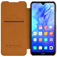 Чехол для смартфона Xiaomi Redmi Note 8T Nillkin/ Flip Cover/ Кожа/ Коричневый photo 4