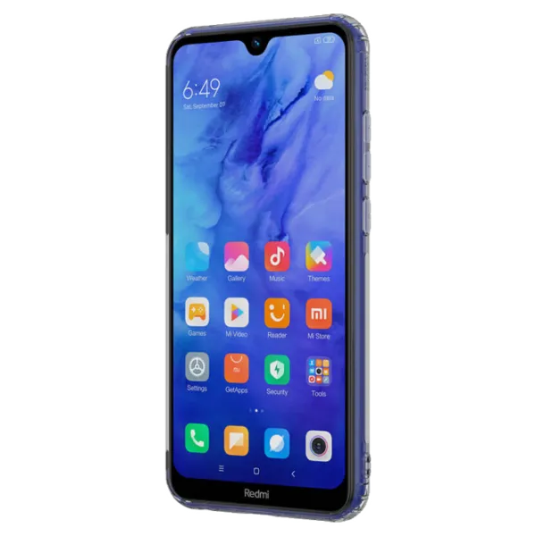 Чехол для смартфона Xiaomi Redmi Note 8T Nillkin/ Back/ TPU/ Прозрачный Серый photo 4