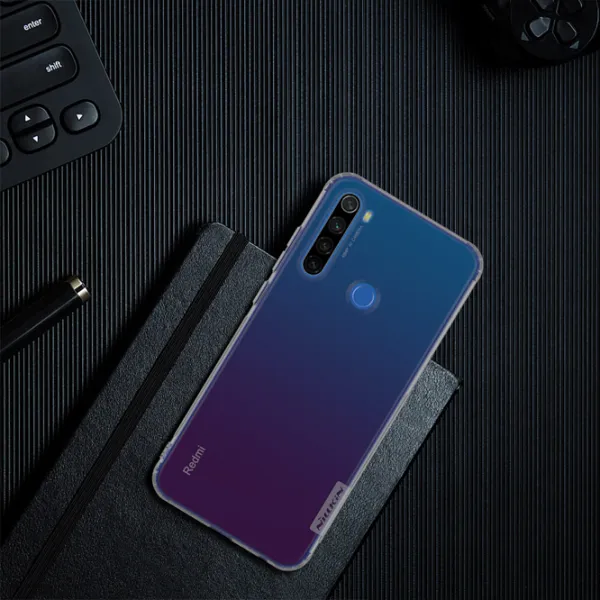 Чехол для смартфона Xiaomi Redmi Note 8T Nillkin/ Back/ TPU/ Прозрачный Серый photo 5