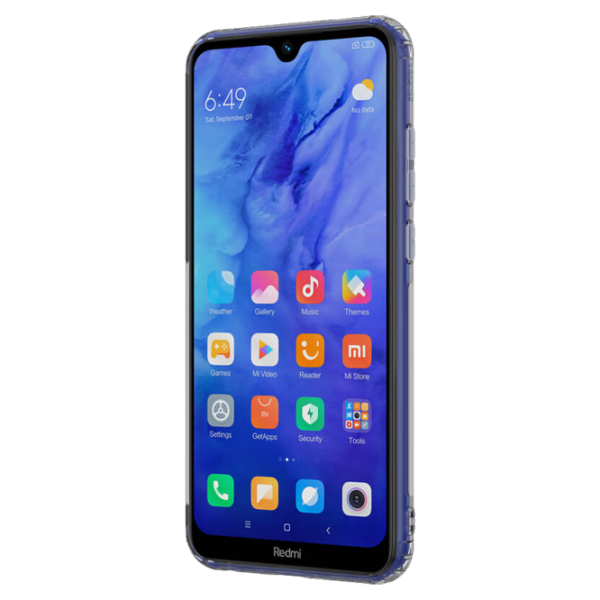 Husă pentru smartphone Xiaomi Redmi Note 8T Nillkin/ Back/ TPU/ Transparent White photo 3